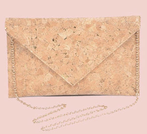 Judith March Cork Clutch