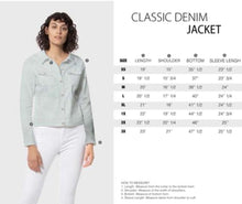 Load image into Gallery viewer, Lola Jeans Gabriella Classic Denim Jacket