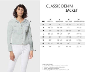 Lola Jeans Gabriella Classic Denim Jacket