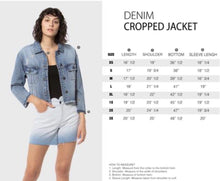 Load image into Gallery viewer, Lola Jeans Brooklyn Crop Denim Jacket