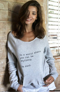 “Be Kind” Lounge Pullover